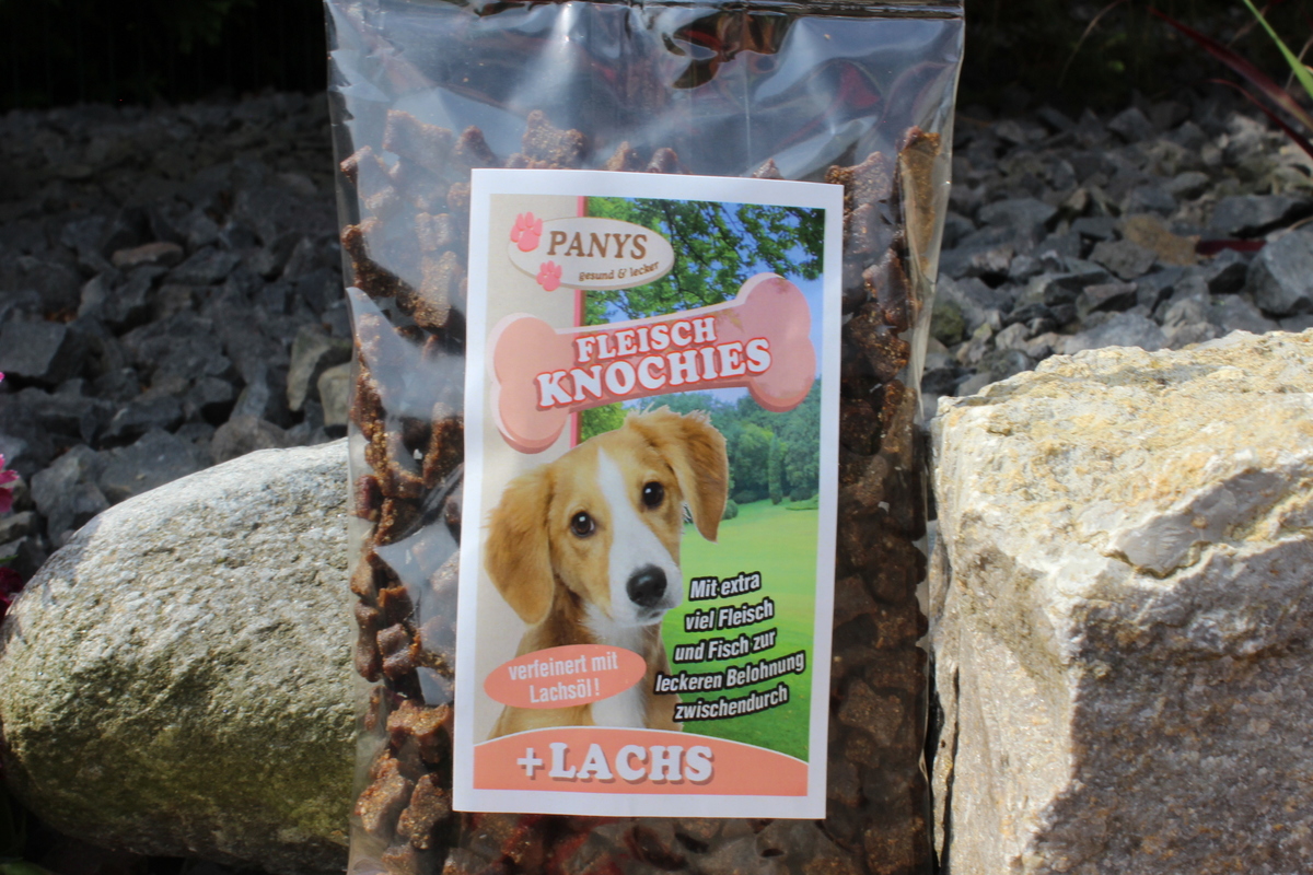 Fleischknochies mit Lachs | 200g & 500g
